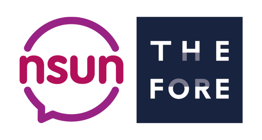 The NSUN and The Fore logos on a white background