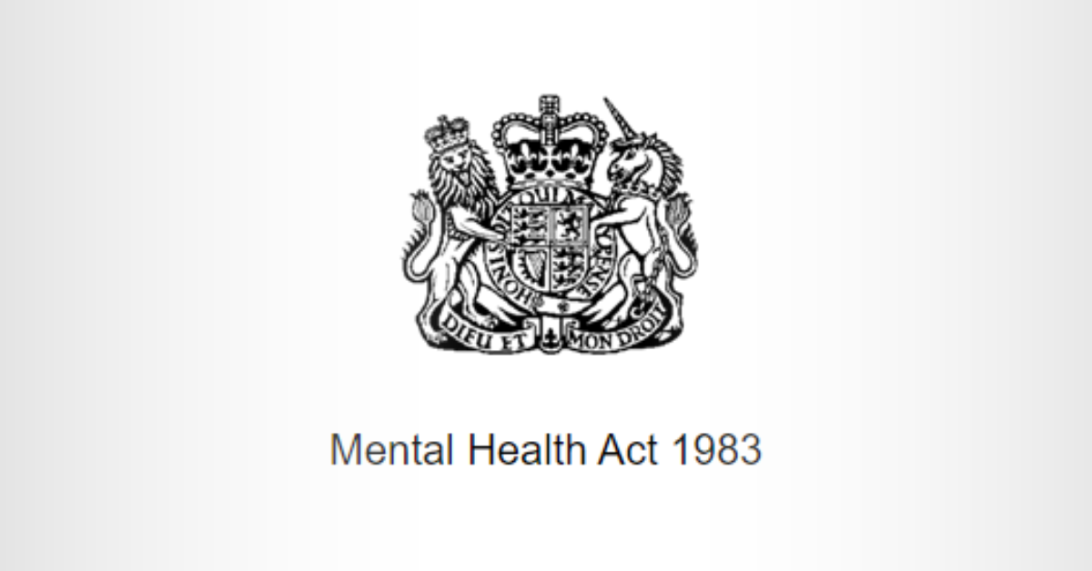 "Mental Health Act 1983"